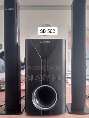 2.1ch Ailyons Sub Woofer System Bt/Usb/Fm Tall Boy