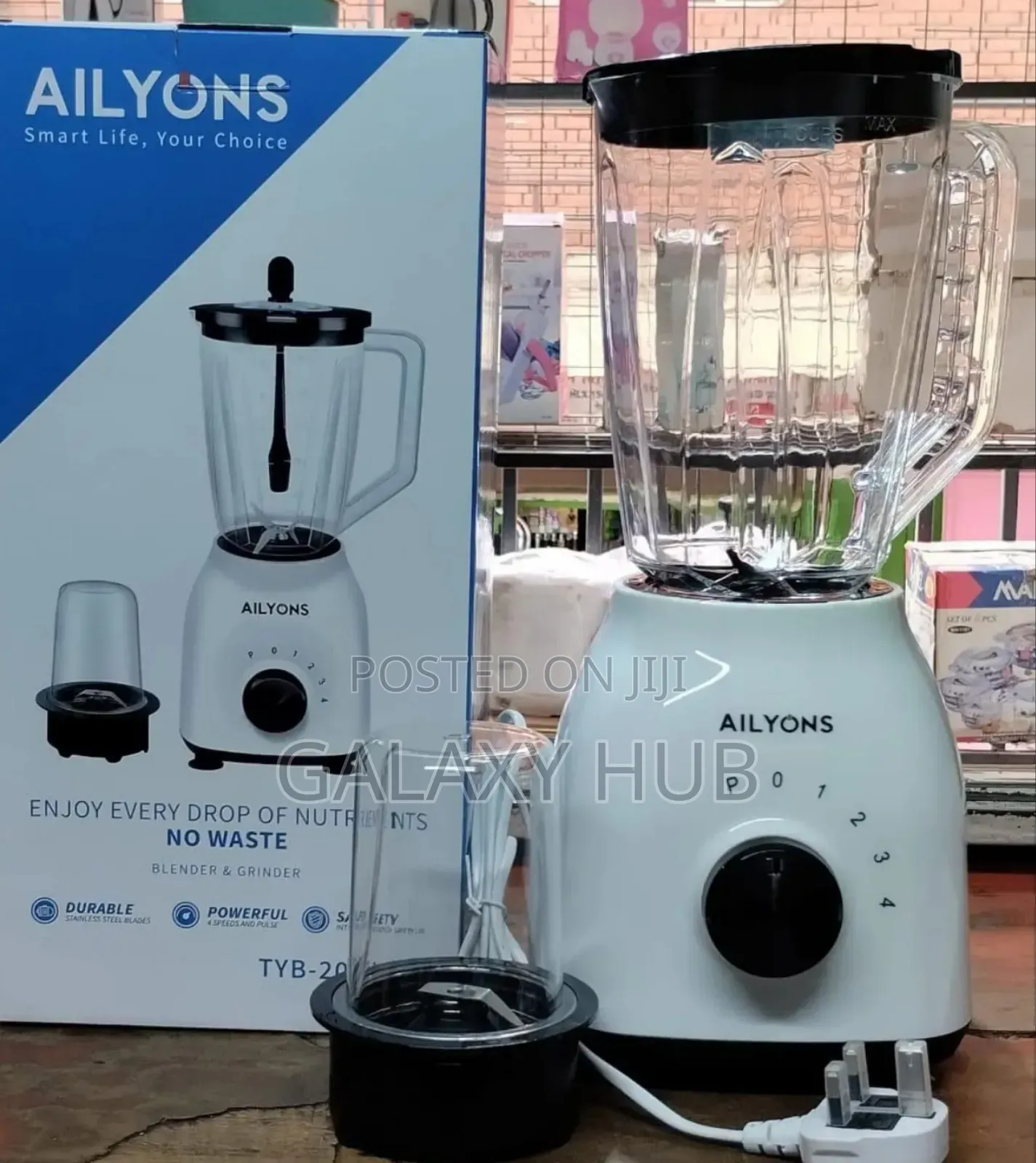 Ailyons 2 in 1 Blender Available