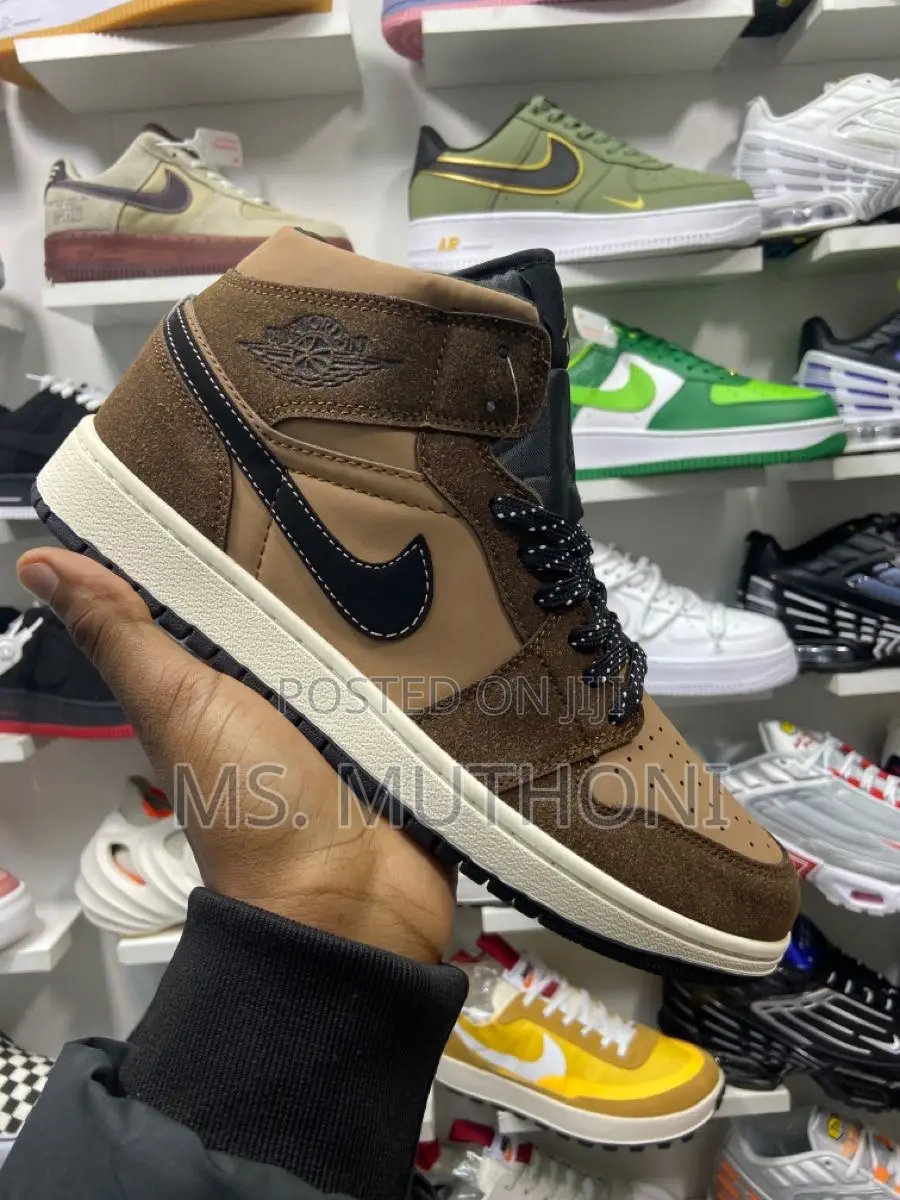 Jordan 1 High Top Earth Tone Size 39-45