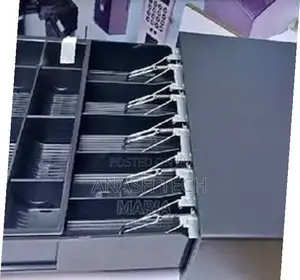 5 Slot Removable Cash Drawer Box, 5 Bill/5 Coin