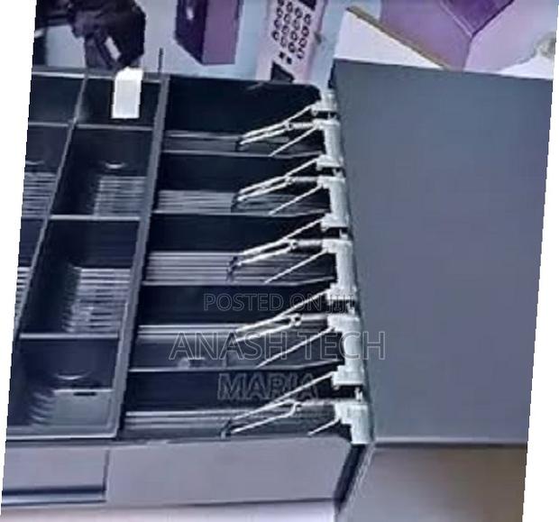 5 Slot Removable Cash Drawer Box, 5 Bill/5 Coin