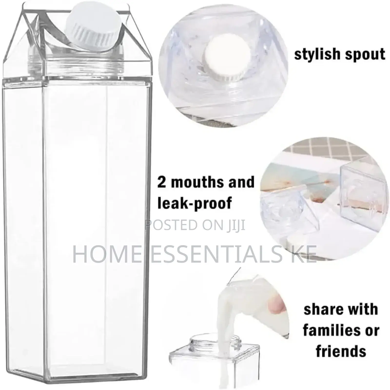 *Multipurpose Milk//Water//Special Beverages Bottle 1l