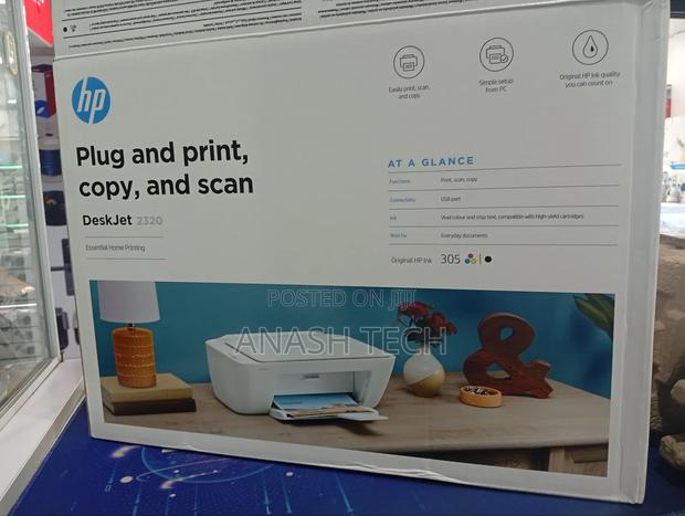 Hp Deskjet 2320 All-in-One Printer,Print,Copy,Scan,