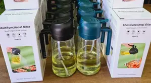 2 in 1 Oil Sprayer Automatic Oil Dispenser