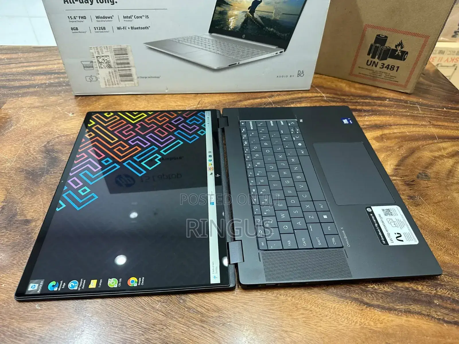 New Laptop HP OmniBook X Flip 14" 16GB Intel Core Ultra 7 SSD 1T