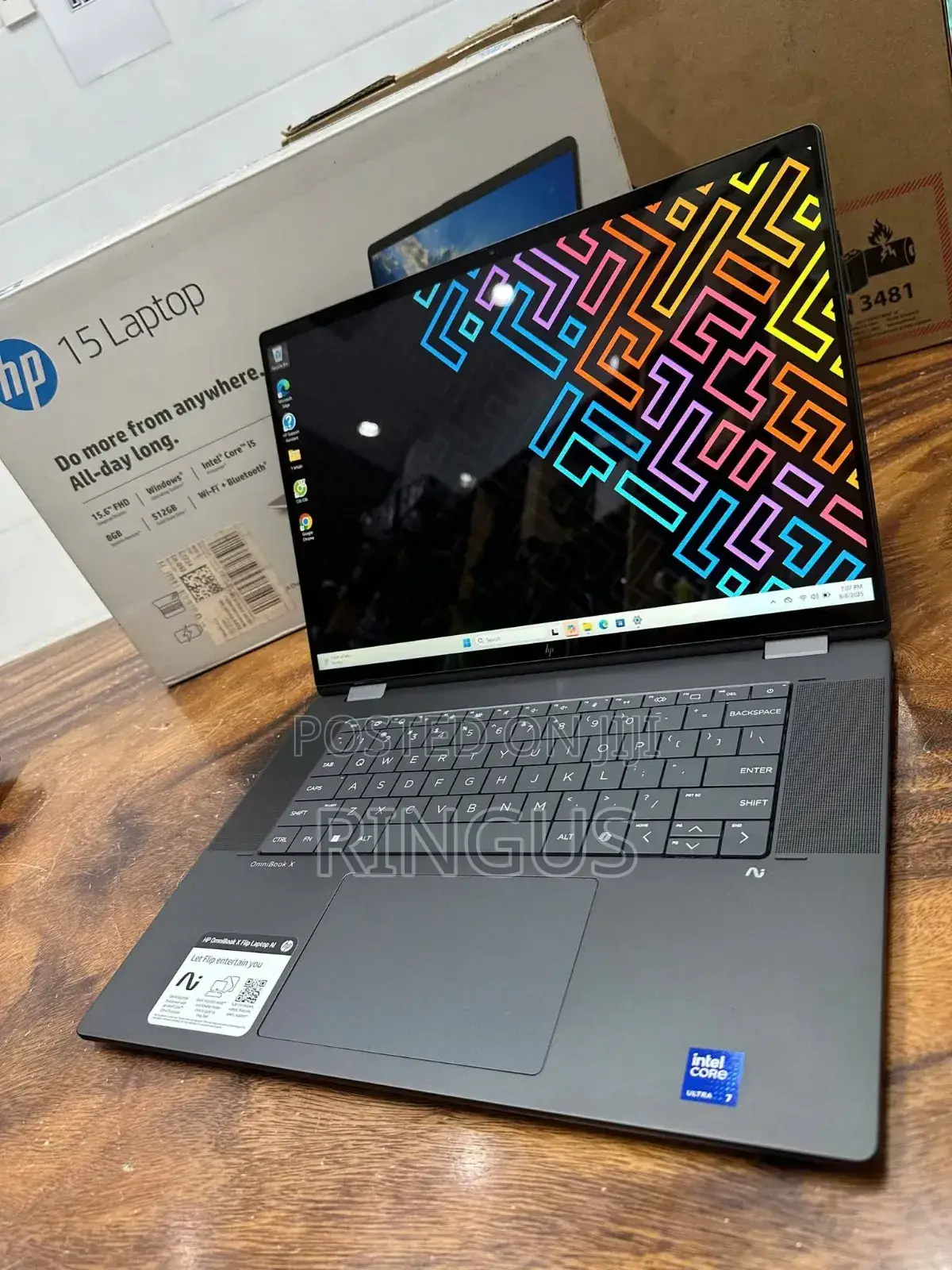 New Laptop HP OmniBook X Flip 14" 16GB Intel Core Ultra 7 SSD 1T