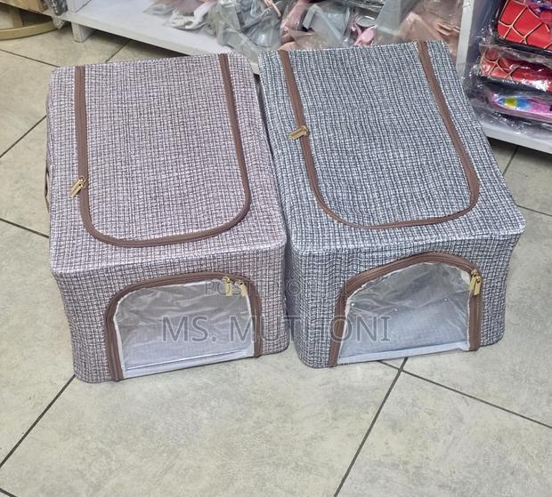 Clothes Storage Box Organizer With Transparent Window - thumbnail 2