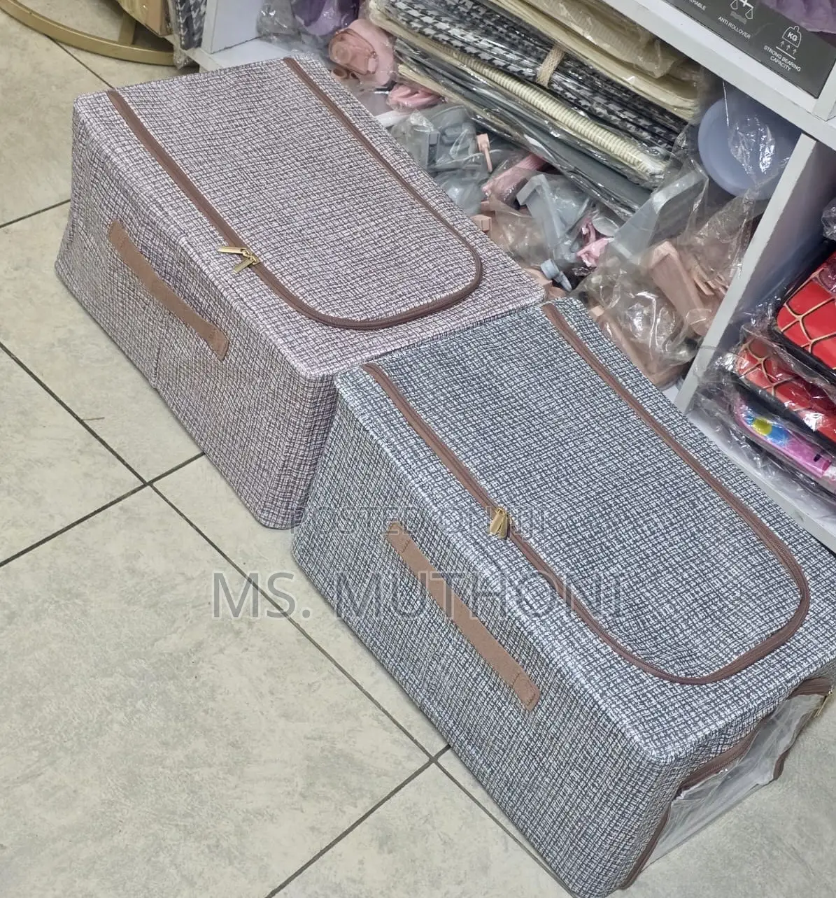 Clothes Storage Box Organizer With Transparent Window