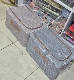 Clothes Storage Box Organizer With Transparent Window