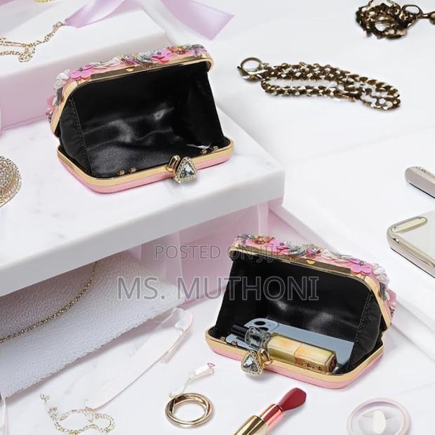 Fancy Floral Evening Clutch / Sling Bag - thumbnail 2