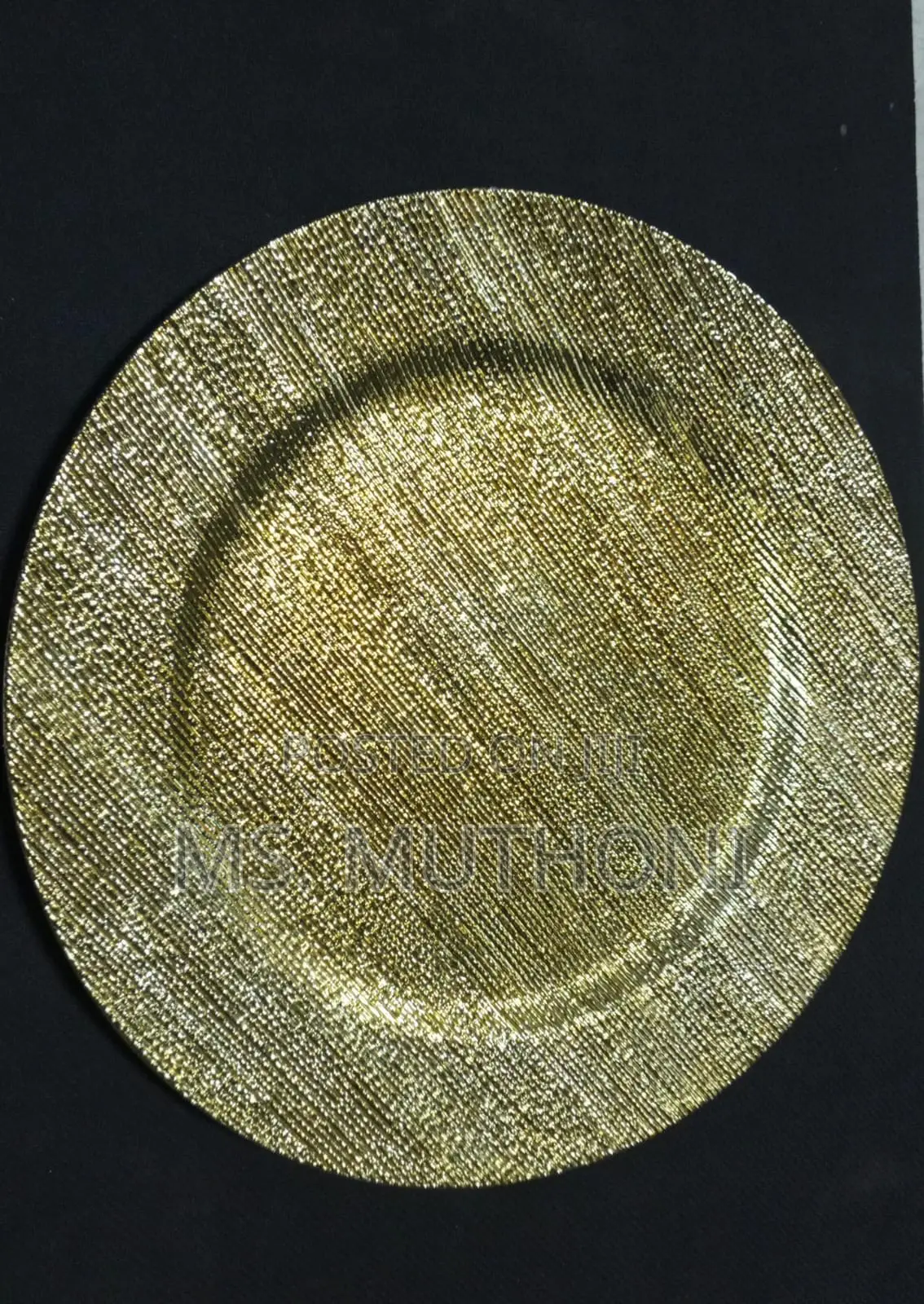 Decorative Charger Plates / Dinning Table Set Up