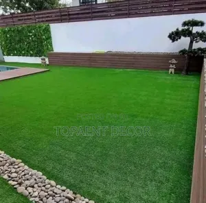 Wide Area Coverage With Artificial Green Grass Carpet
