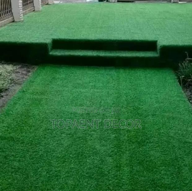 Luxurious View Green Outdoor Artificial Grass Carpet - main view