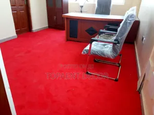 Cozy and Stylish Delta 4mm Plain Red Wall to Wall Carpets