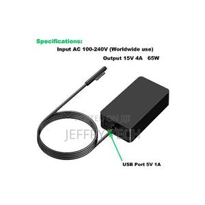 Microsoft Surface Pro 7 Pro X Charger Power Ac Adapter- 65w - thumbnail 2