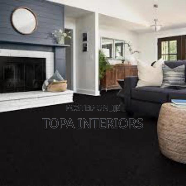Black Wall to Wall Flooring Carpets Per Square Metre