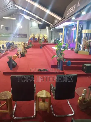 Elegant Church Altar Decoration Wall to Wall Floor Carpets