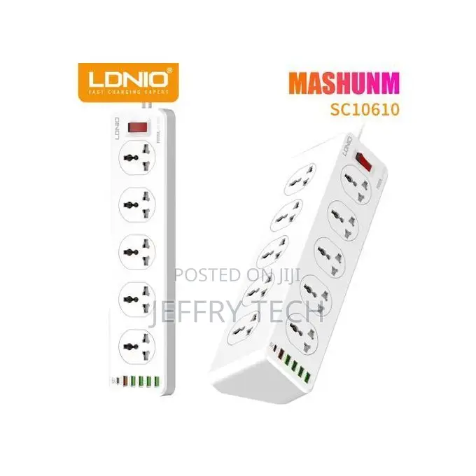 Ldnio Universal 10 Port + 1pd + 1qc + 4 Usb Power Socket Eu/