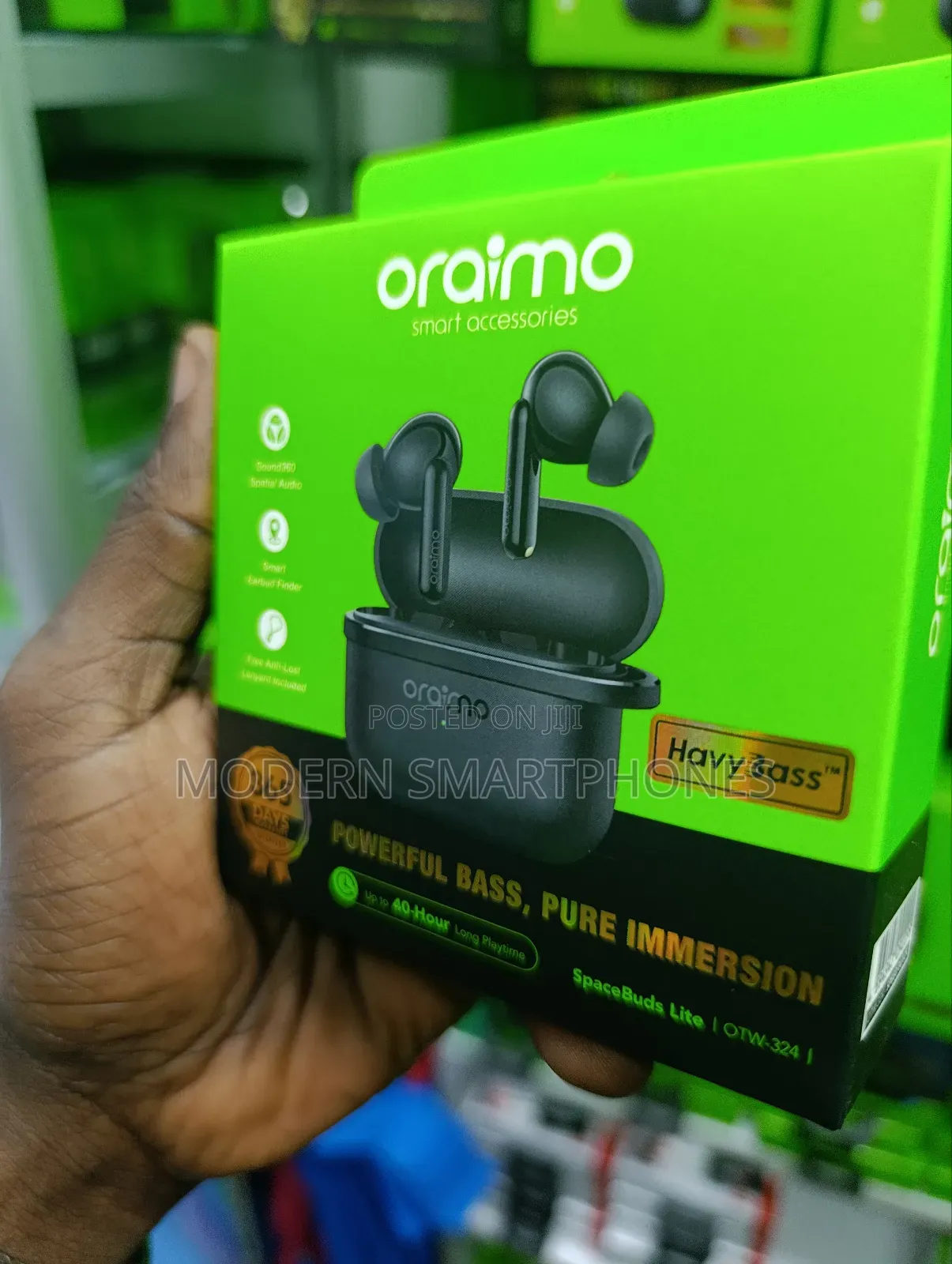 New Oraimo Spacebuds Lite With Anti Lost Lanyard
