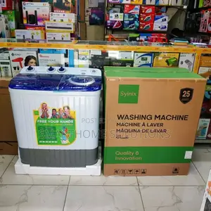 Tackle Heavy Laundry Loads With Syinix 10kg Twin Tub Washer