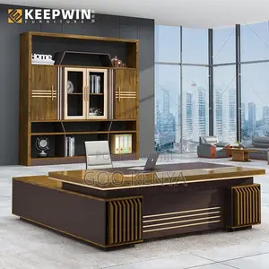Office Desk ; Wooden Executive Manager Modern Luxury Table