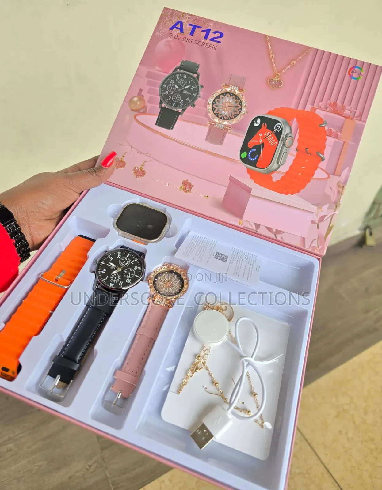 *At12 Plus Smartwatch Set