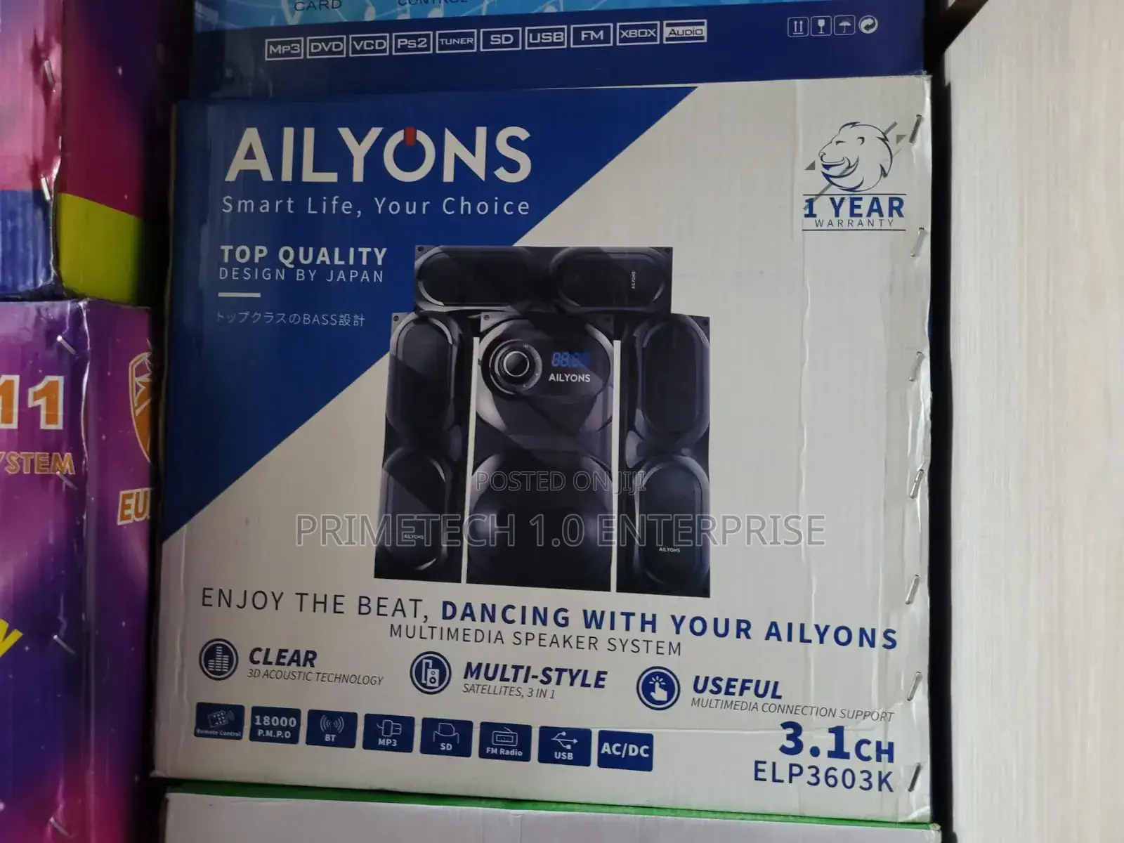 Ailyons 3.1 Ch Woofer