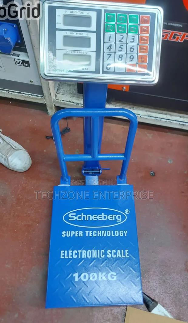 Scheneberg Heavy Duty Platform 100kg Weighing Scale 