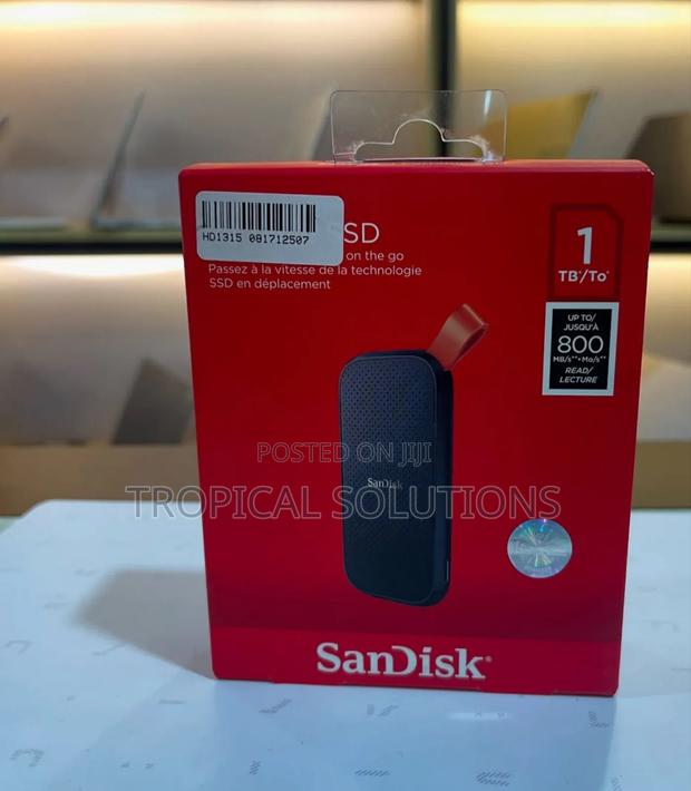 1tb Sandisk E30 Portable External SSD 1tb - thumbnail 2