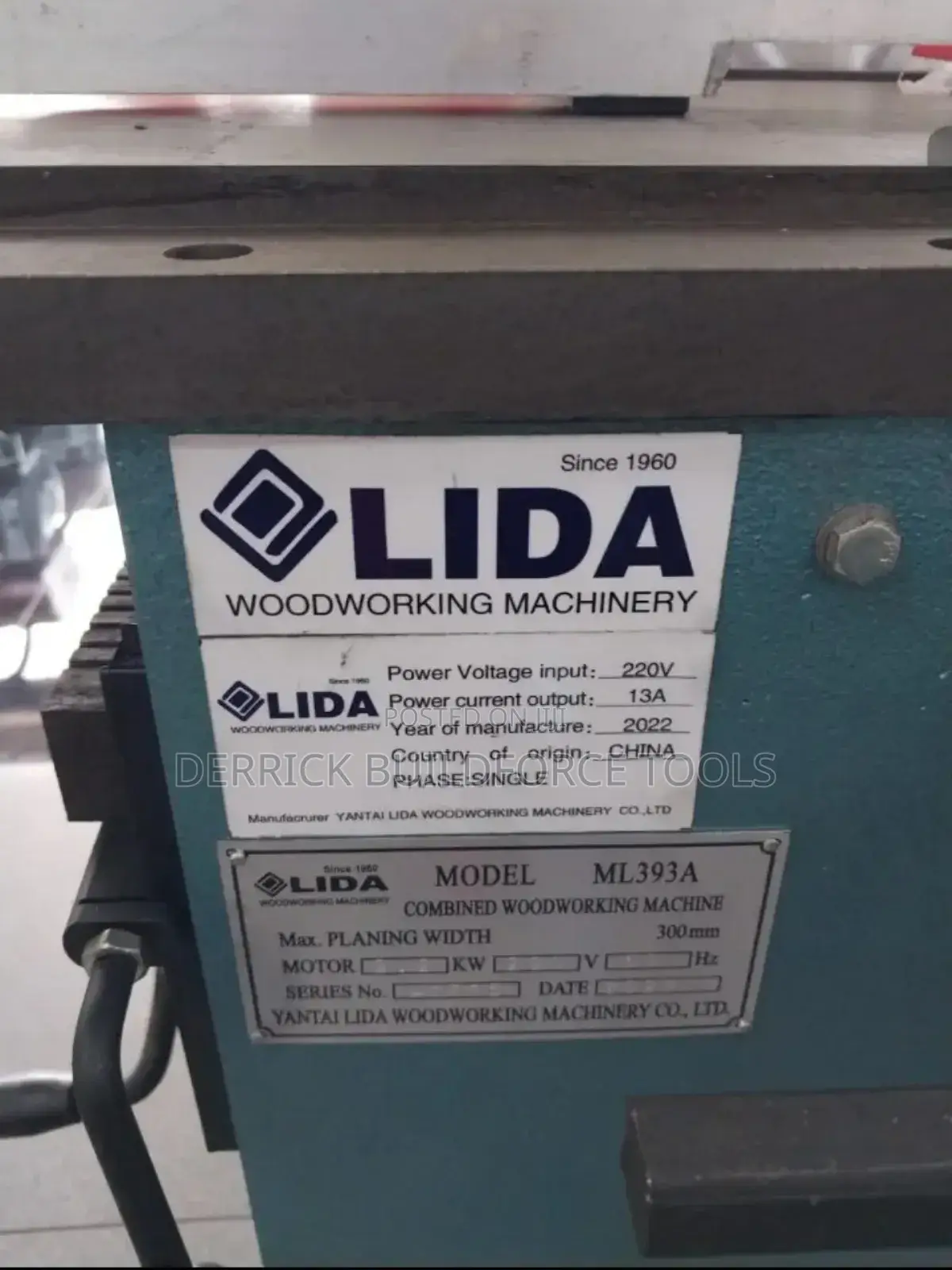 Woodworking Machine