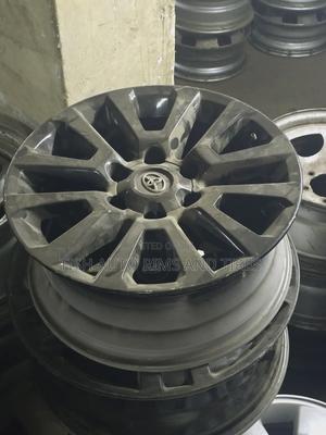 Black Original Toyota Prado 18 Inch Rims Set