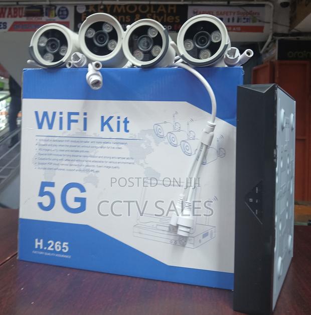 Wireless Hd Image Quality Wifi Cameras Kit With Night Light