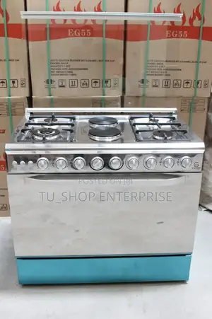 60*90 Eurochef 4+2 Standing Cooker