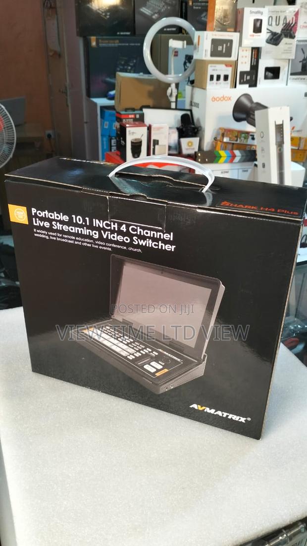 Avmatrix Shark H4 Plus-4-Ch Hdmi Video Switcher - main view