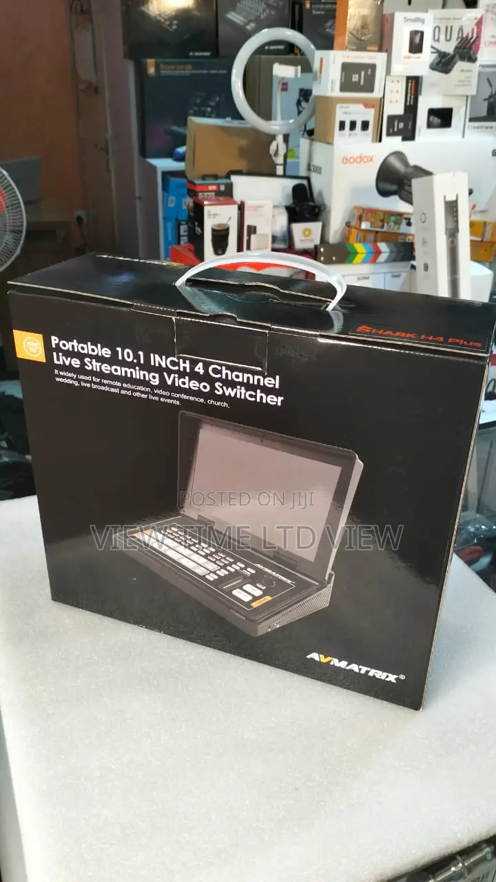 Avmatrix Shark H4 Plus-4-Ch Hdmi Video Switcher