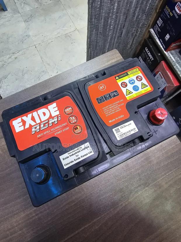 Din70 Exide Agm Start-Stop Battery - thumbnail 3