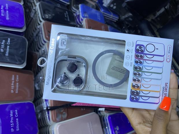 Sucgles iPhone 13 Pro Max Magsafe Case With Lens and Stand - main view