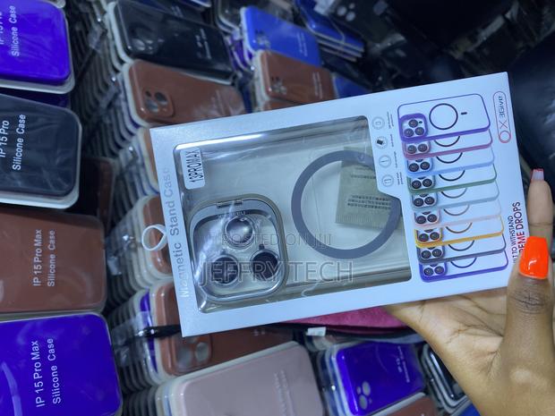 Sucgles iPhone 13 Pro Max Magsafe Case With Lens and Stand - thumbnail 2