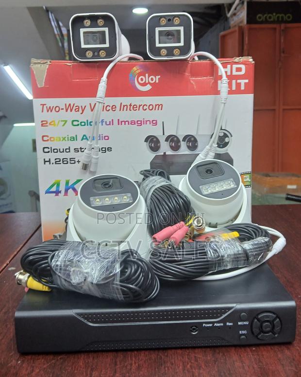 Full Color Hd Kit With Cloud Storage and Coaxial Audio