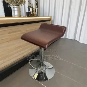 Home Chairs ; Adjustable Leather Counter Dining Barstool