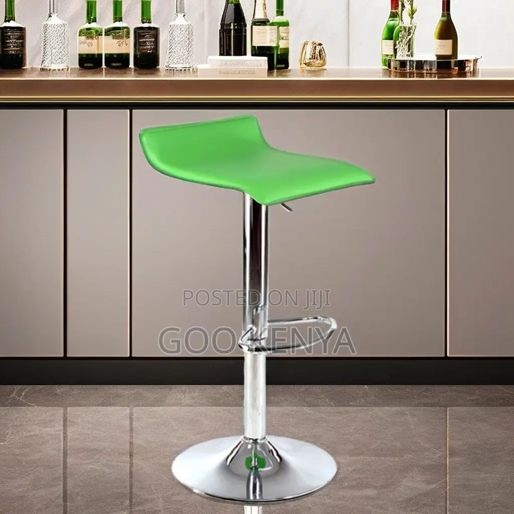 Home Chairs ; Adjustable Leather Counter Dining Barstool