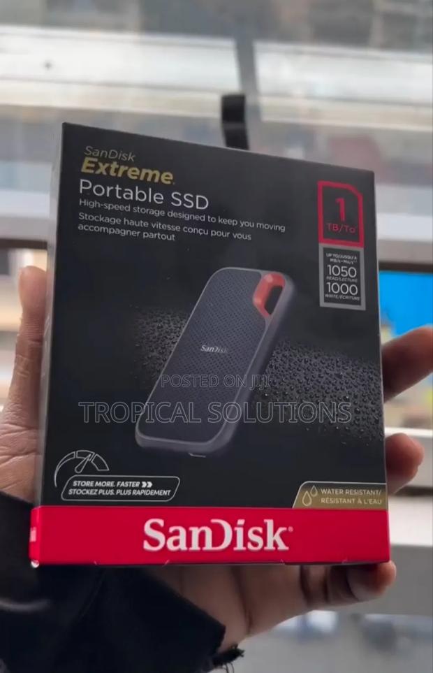 1tb Sandisk E61 Extreme Portable External SSD V2 1tb - thumbnail 2