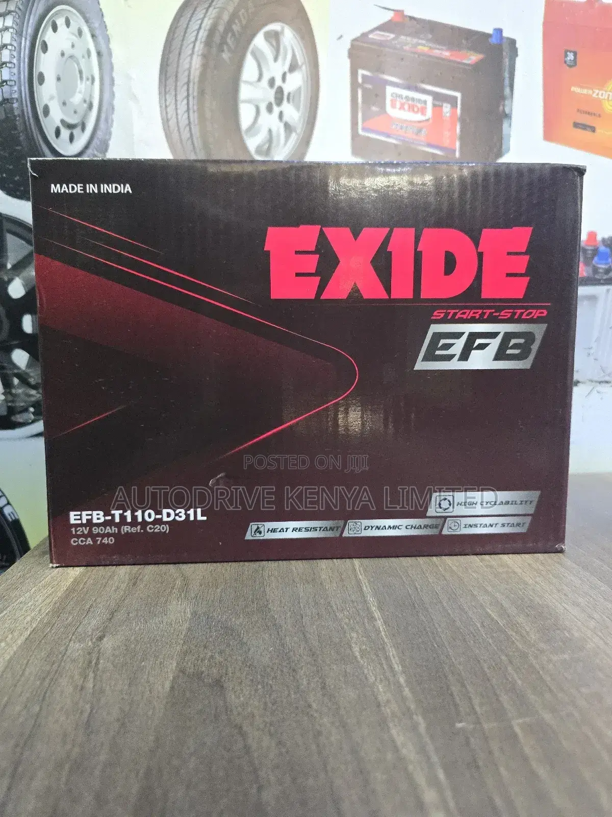 T110 Exide Efb Start Stop Battery