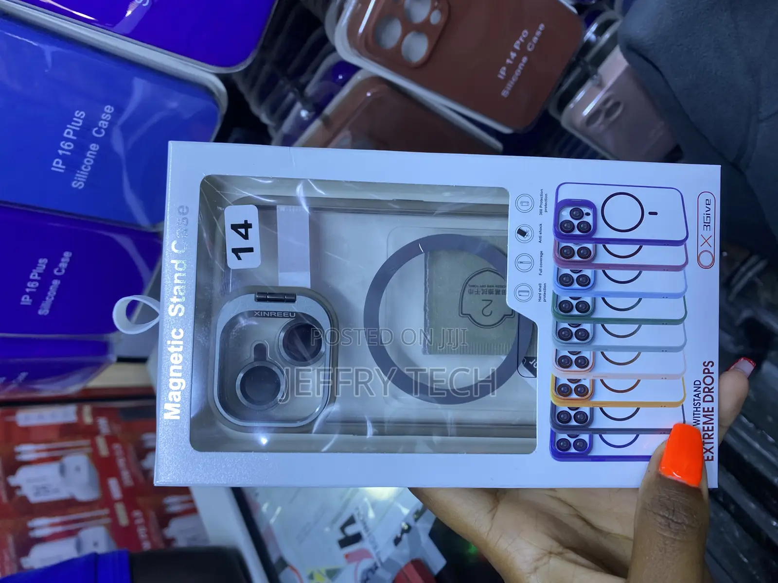 Elago iPhone 14 Magsafecase With Stand and Camera Lens