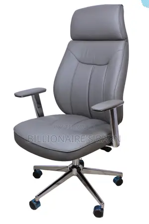 Office, Timeless High Executive Leather Office Seat