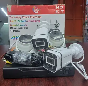 H.265+ Full Color Hd With 2 Bullet and 2 Dome Cameras