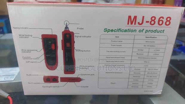 Mj-868 Wire Tracker Dc 9v - thumbnail 2