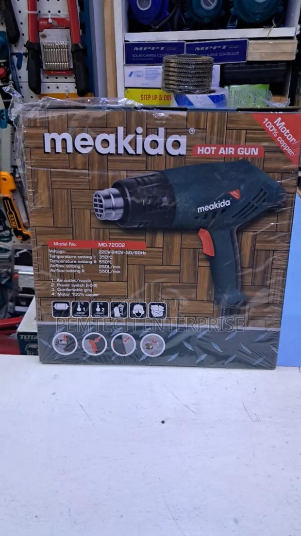 Meakida Hot Air Gun, Model No. Md-72002. - thumbnail 2