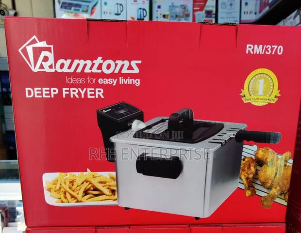 Brand New Ramtons Deep Fryer 4.5litres (Double)