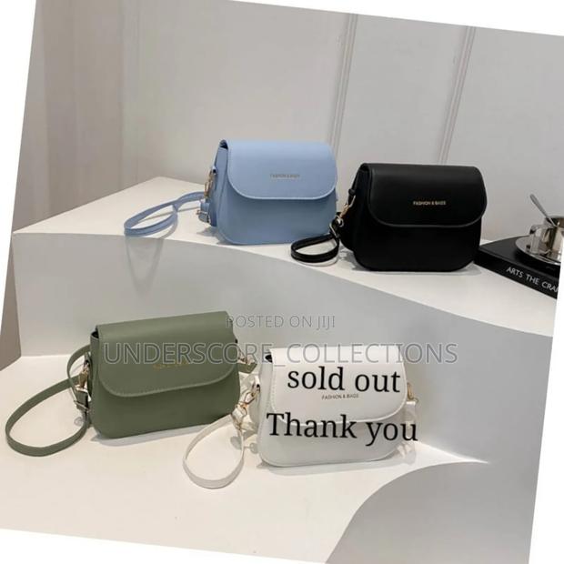 *Wide Shoulder Strap Square Crossbody Sling Bag - thumbnail 2